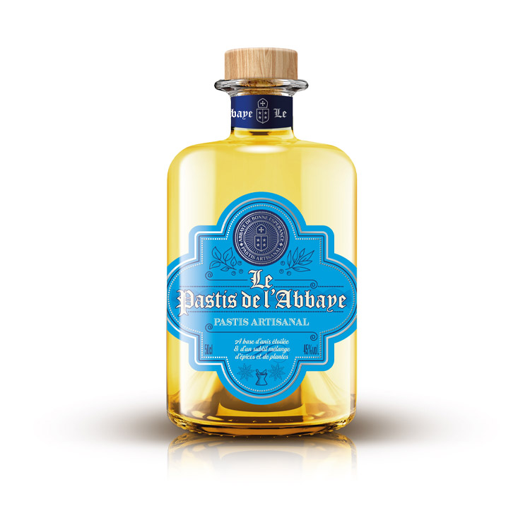 Bottle of Abbey Pastis